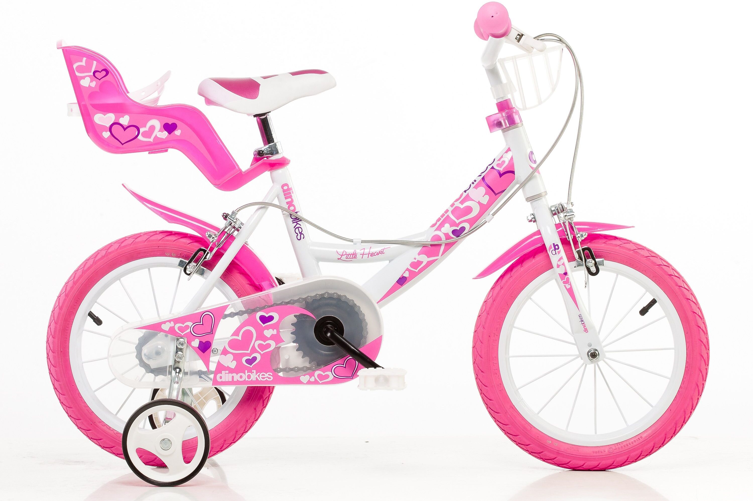 Dino Kinderfahrrad »Girlie«, 1 Gang rosa  RH 25 cm