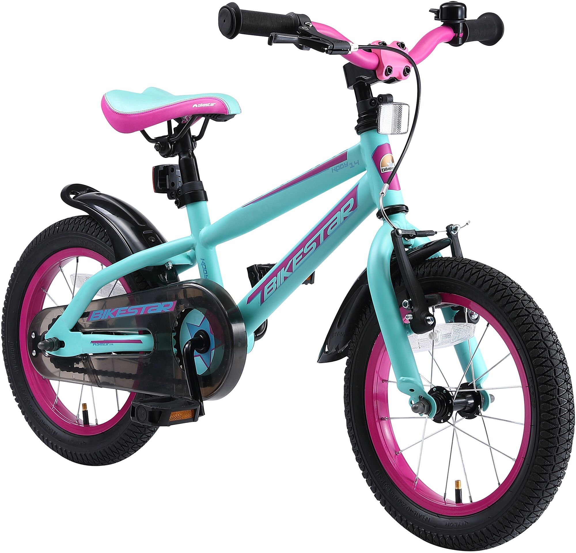 Bikestar Kinderfahrrad, 1 Gang blau  RH 20 cm