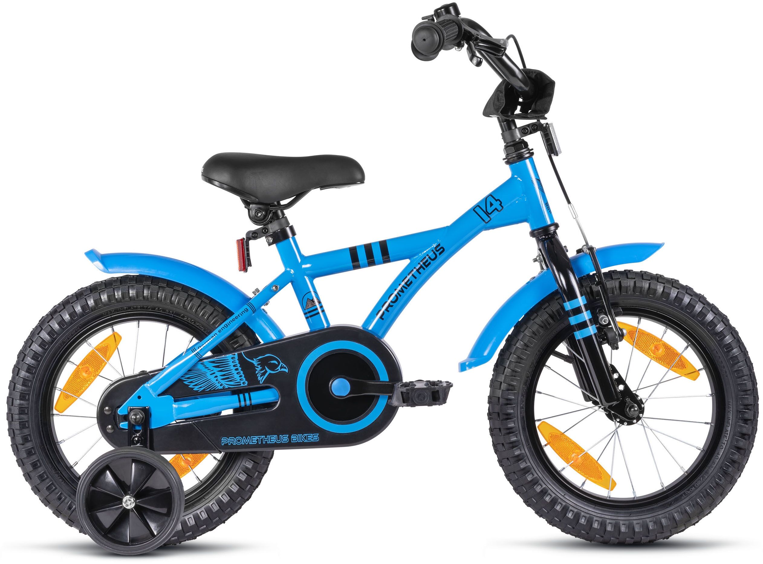 PROMETHEUS BICYCLES Kinderfahrrad »Hawk«, 1 Gang blau  RH 23 cm