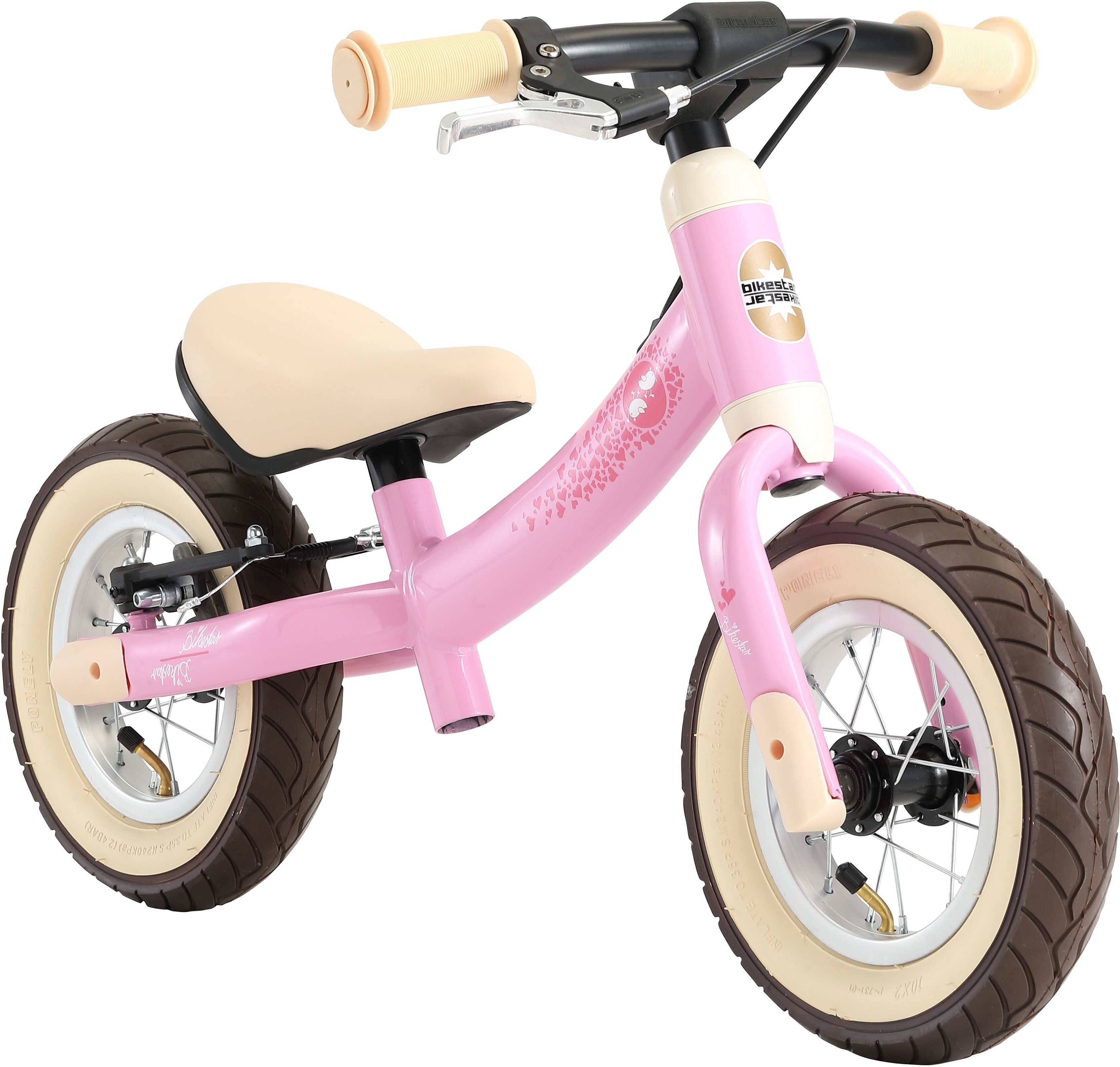 Bikestar Laufrad »BIKESTAR Kinderlaufrad ab 2 Jahre 10 Zoll Flex« rosa