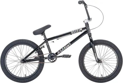 Academy Freestyle BMX Fahrrad Academy Origin 18" 2021 (Gloss Black/Polished)