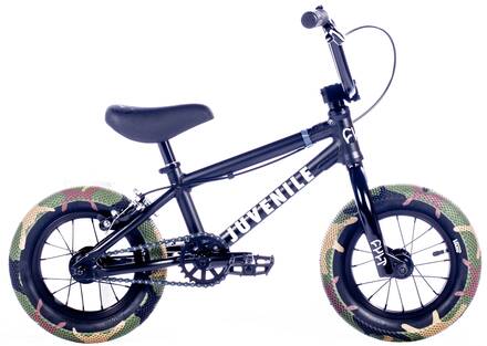 Cult Juvi 12" 2022 BMX Bike Für Kinder (Schwarz)