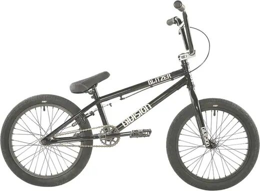 Division Freestyle BMX Fahrrad Division Blitzer 18" 2021 (Black/Polished)
