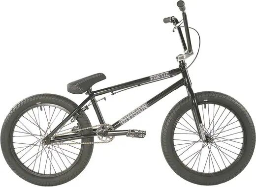 Division Freestyle BMX Fahrrad Division Fortiz 20" 2021 (Black/Polished)