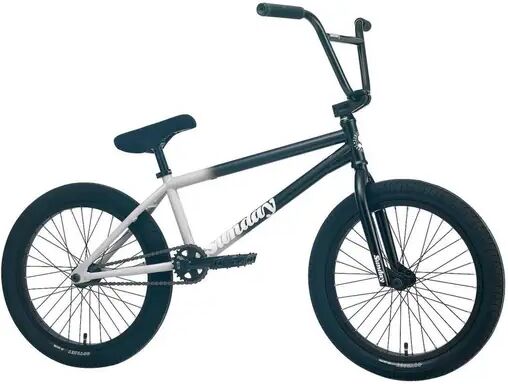 Sunday Bikes Freestyle BMX Fahrrad Sunday Forecaster 20" 2022 (Broc Railford Rhd - Black X Grey Fade)