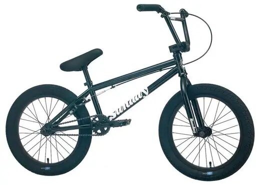 Sunday Bikes Freestyle BMX Fahrrad Sunday Primer 18" 2022 (Gloss Black)