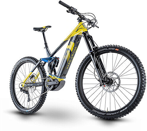 Husqvarna Herren E-Mountainbike 27,5" Hard Cross 6 gelb   Größe: 48CM   4000002848 Auf Lager Herren 48CM