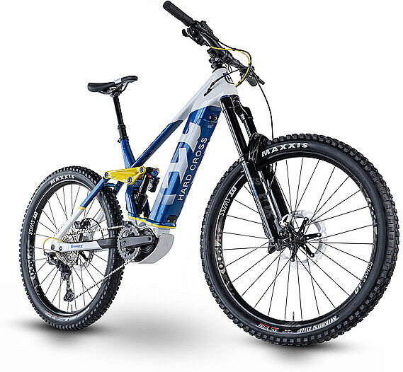 Husqvarna Herren E-Mountainbike 27,5" Hard Cross 8 weiß   Größe: 48CM   4000003048 Auf Lager Herren 48CM