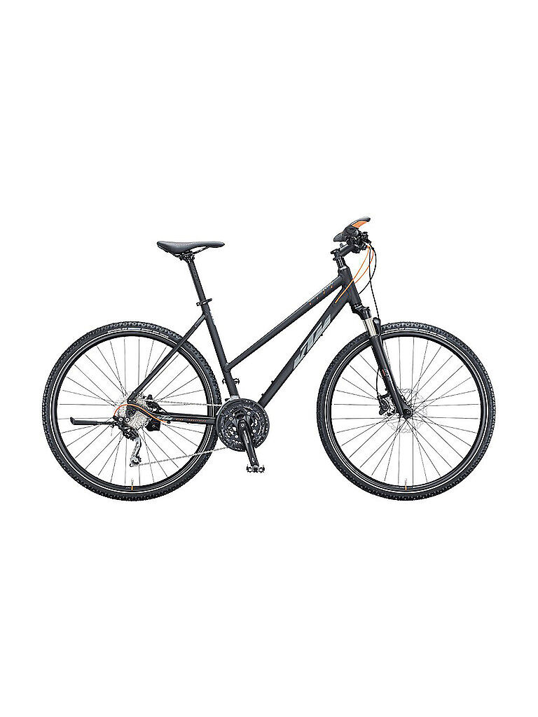 KTM Damen X-Trekkingbike 28" Life Action 2021 schwarz   Größe: 43CM   021202203 Auf Lager Damen 43CM