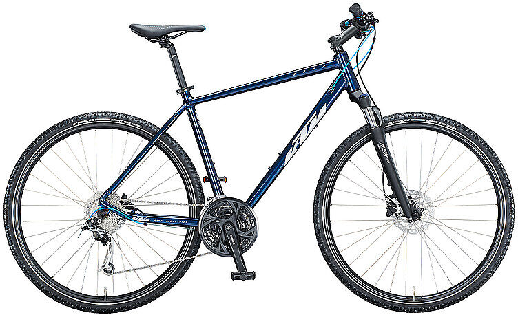 KTM Herren X-Trekkingbike 28" Life Road blau   Größe: 60CM   021204120 Auf Lager Herren 60CM