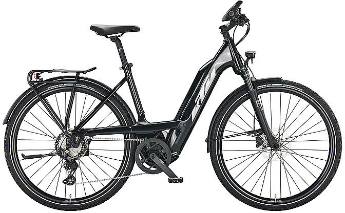 KTM Damen E-Trekkingbike 28" Macina Sport 630 PTS 2022 schwarz   Größe: 43CM   022357603 Auf Lager Damen 43CM