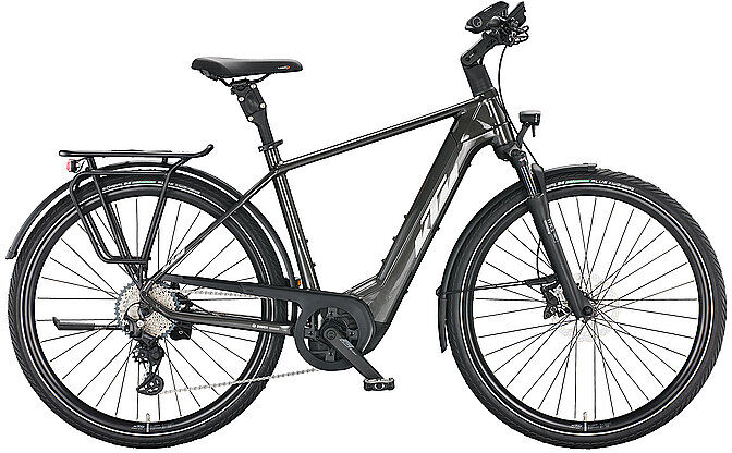 KTM Herren E-Trekkingbike 28" Macina Style 730 2022 grau   Größe: 46CM   022363106 Auf Lager Herren 46CM