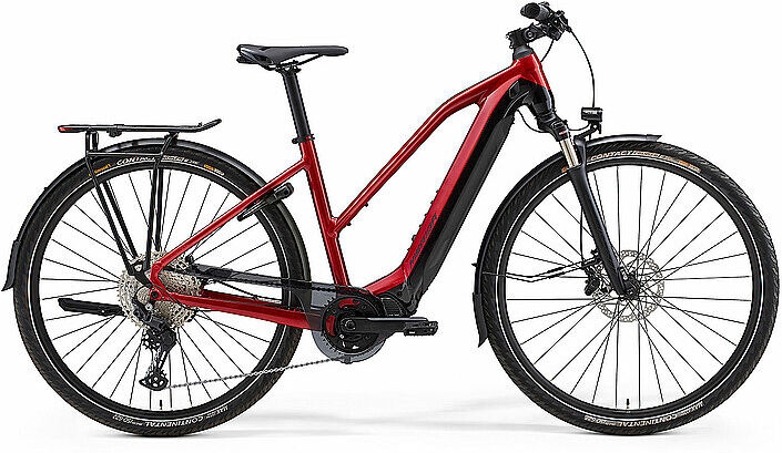 MERIDA Damen E-Citybike 28" eSPRESSO EP8-EDITION EQ 2022 rot   Größe: S   83965147 Auf Lager Damen S