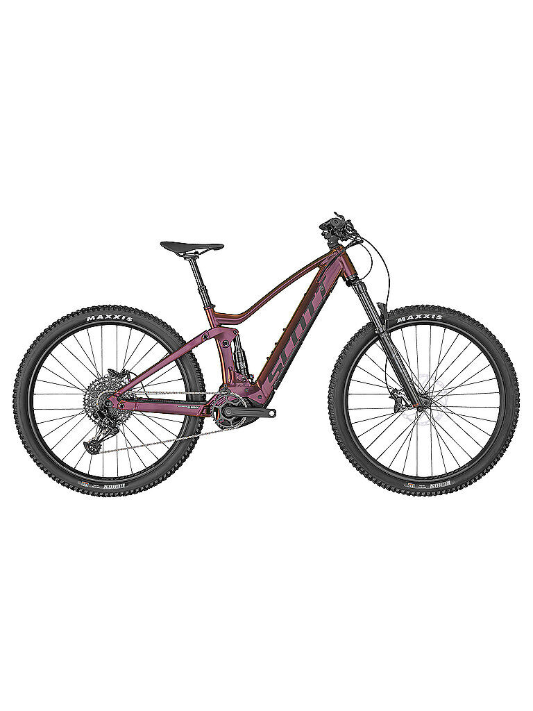 Scott Damen E-Mountainbike 29" Contessa Strike eRide 910 2022 lila   Größe: L   286530 Auf Lager Damen L