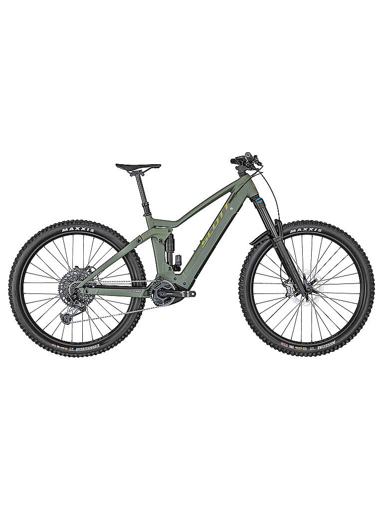 Scott Herren E-Mountainbike 29" Ransom eRIDE 910 2022 grün   Größe: XL   286520 Auf Lager Herren XL