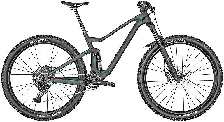 Scott Mountainbike 29" Genius 930 2022 schwarz   Größe: S   286302 Auf Lager Unisex S