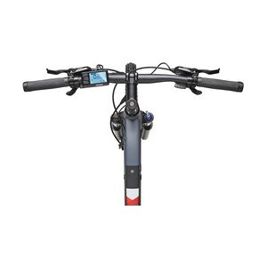 Telefunken Fahrrad Telefunken E-Bike MTB Aufsteiger M922 unisex 27,5 Zoll RH 48cm 24-Gang 504 Wh graphit grau