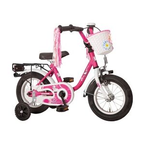 Bachtenkirch Kinderfahrrad Dream Cat 12,5 Zoll purpur weiß