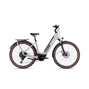 Cube Touring Hybrid PRO 500 Wave 2023   pearlysilver ́n ́black   L   E-Trekkingräder