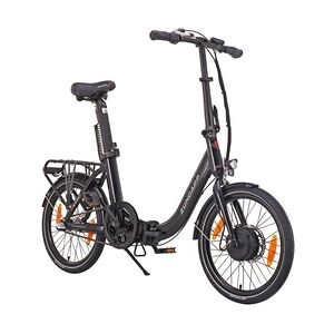 Zündapp E-Bike Faltrad ZXT20 20 Zoll RH 36cm 3-Gang 230 Wh schwarz