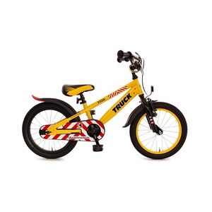 Bachtenkirch Kinderfahrrad Truck 16 Zoll gelb schwarz mit Rücktritt