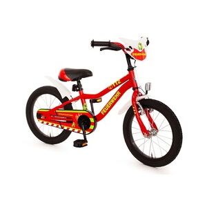 Bachtenkirch Kinderfahrrad Feuerwehr Kuma 16 Zoll rot weiß