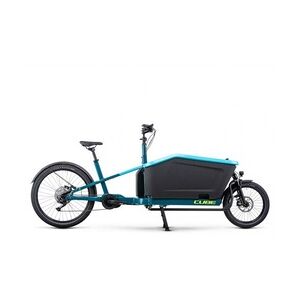 Cube Cargo Sport Hybrid 500 2023   blue ́n ́lime   unisize   E-Lastenräder