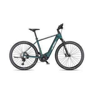 KTM Macina Cross 710 2024   green purple flip matt/silver   60 cm   E-Trekkingräder