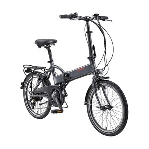 Telefunken Fahrrad Telefunken E-Bike Faltrad Kompakt F820 unisex 20 Zoll RH 37cm 6-Gang 280 Wh anthrazit