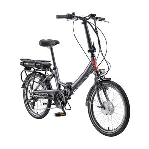 Telefunken Fahrrad Telefunken E-Bike Faltrad Kompakt F810 unisex 28 Zoll RH 33cm 7-Gang 374 Wh anthrazit