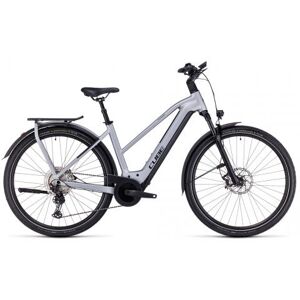 Cube Kathmandu Hybrid SLX 750 Trapez 2023   polarsilver´n´black   M   E-Trekkingräder