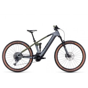 Cube Stereo Hybrid 120 TM 750 2024   flashgrey´n´olive   M   E-Bike Fully