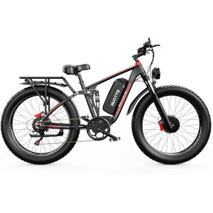 Eu Stock Electric Bicycle Duotts S26 Elektrofahrrad 750w*2 Leistungsstarker Doppelmotor 48v Lg 19,2ah 26 Zoll Fat Tire Ebike Mountain Offroad Elektrofahrrad