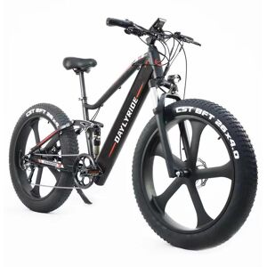 Eu Stock Electric Bicycle Offroad-Mountain-Schnee-Elektrofahrrad, 1000 W, 48 V, 13,6 Ah, Doppelstoßdämpfer, Integrierte Räder Aus Magnesiumlegierung, 26-Zoll-4,0-Fat-Reifen