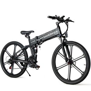 Eu E-Bike Boutique Uk/eu Lager Ebike Samebike Lo26-Ii 10ah 48v 500w 26 Zoll Moped Elektrofahrrad Smart Faltrad 25-35km/h Höchstgeschwindigkeit