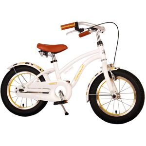 Volare Kinderfahrrad Miracle Cruiser für Mädchen 14 Zoll Kinderrad in Weiß