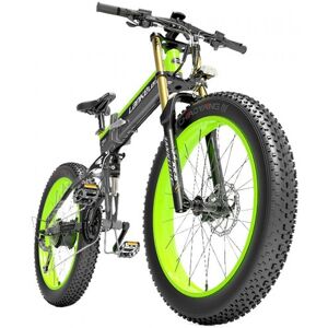 LANKELEISI T750 Plus 26 * 4,0 Zoll Fat Tire Faltbares Elektrofahrrad – 48V 1000W Motor und 17,5-Ah-Lithiumbatterie