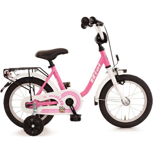 Bachtenkirch Kinderfahrrad BACHTENKIRCH „Bibi“ Fahrräder Gr. 25 cm, 14 Zoll (35,56 cm), rosa Kinder Kinderfahrräder