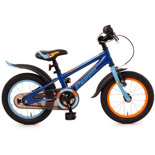 Bachtenkirch Kinderfahrrad BACHTENKIRCH „Pepp“ Fahrräder Gr. 19 cm, 14 Zoll (35,56 cm), blau Kinder Kinderfahrräder
