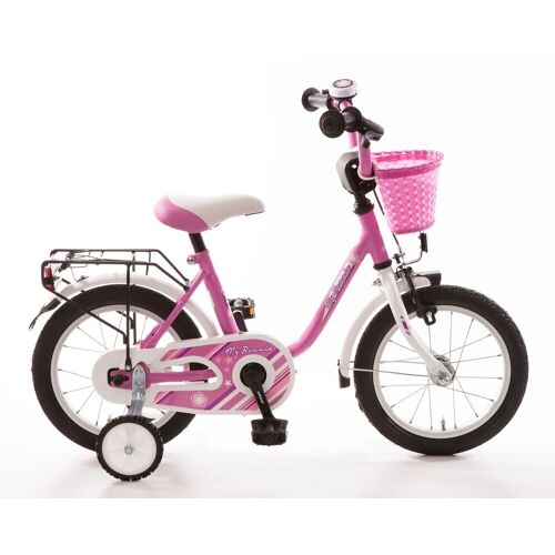 Bachtenkirch Kinderfahrrad BACHTENKIRCH „My Bonnie“ Fahrräder Gr. 25 cm, 14 Zoll (35,56 cm), rosa Kinder Kinderfahrräder