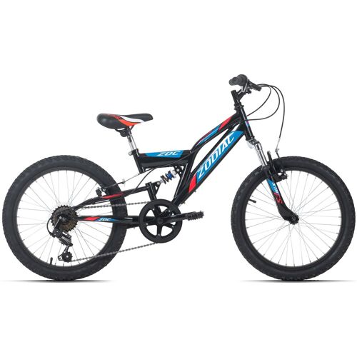 Ks Cycling Kinderfahrrad KS CYCLING „Zodiac“ Fahrräder Gr. 31 cm, 20 Zoll (50,80 cm), schwarz (schwarz, rot) Kinder Kinderfahrräder
