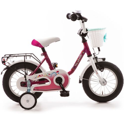 Bachtenkirch Kinderfahrrad BACHTENKIRCH „My Dream“ Fahrräder Gr. 23 cm, 12,5 Zoll (31,75 cm), rosa Kinder Kinderfahrräder