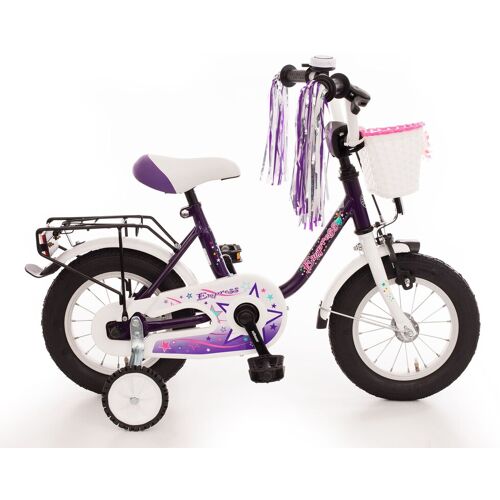 Bachtenkirch Kinderfahrrad BACHTENKIRCH „Empress“ Fahrräder Gr. 23 cm, 12,5 Zoll (31,75 cm), lila Kinder Kinderfahrräder