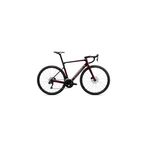 Orbea Orca M30i LTD PWR – Carbon Rennrad 2023   red wine-carbon raw – 55 cm