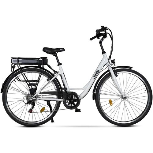 Jeep E-Bikes Jeep City E-Bike ECR 3001 28" weiß