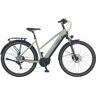 E-Bike PROPHETE "Entdecker 4.0" E-Bikes Gr. 50 cm, 28 Zoll (71,12 cm), grau (grau, schwarz) E-Bikes