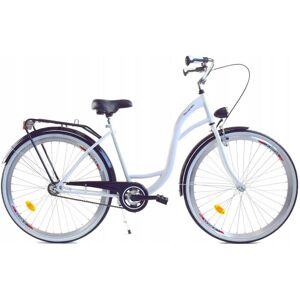 Viking Pigecykel 26 tommer robust model hvid med sort fra Dallas Bike