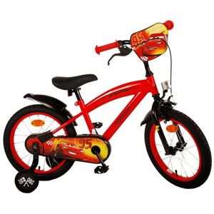 Volare - børnecykel - biler 16 tommer fodbremse