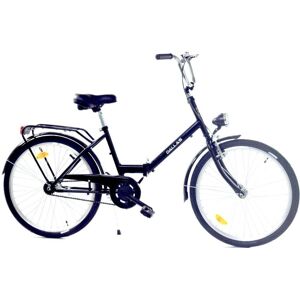 Viking Foldecykel - 24 tommer - uden gear - sort