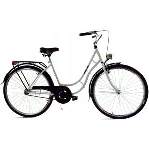 Viking Damecykel - 28 tommer cykel - retro - hvid sort